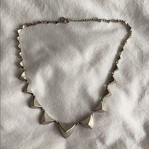 House of Harlow silver necklace
